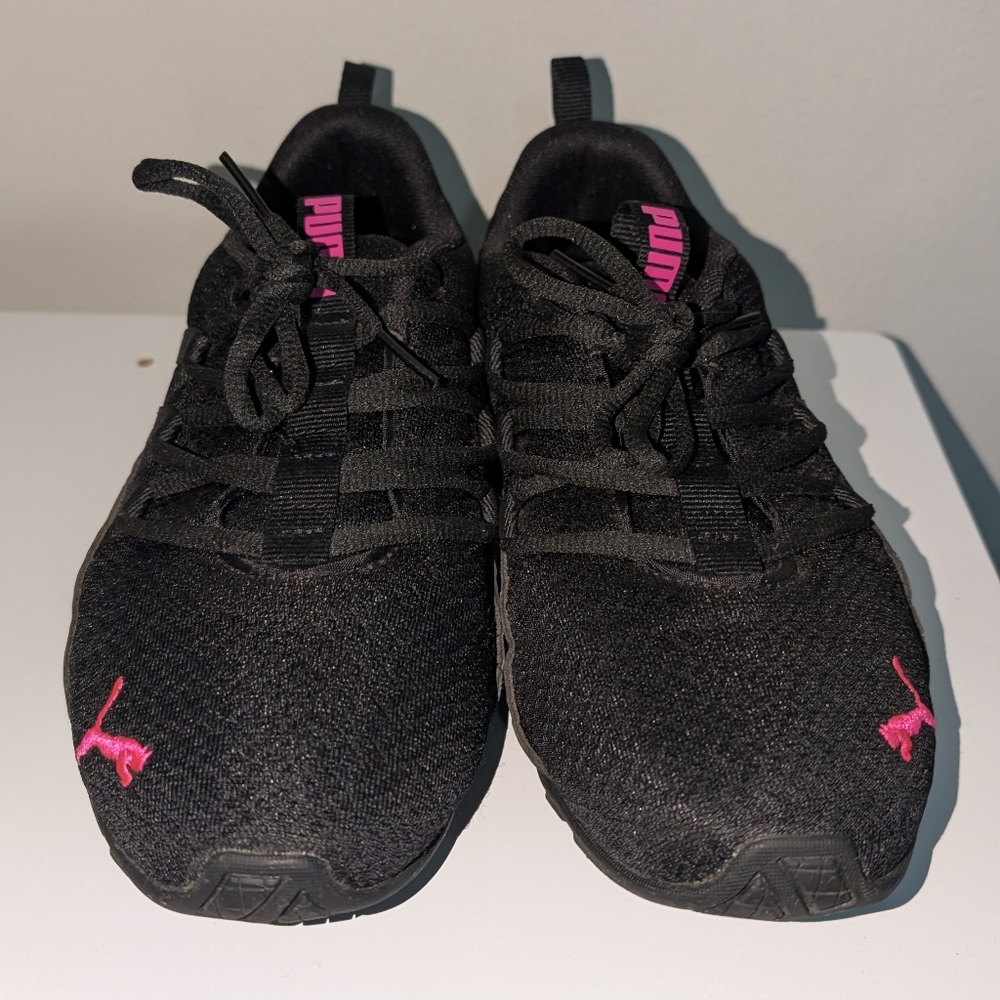 Women's PUMA Riaze Prowl Rainbow Black Sneakers Shoes Size W US 7.5